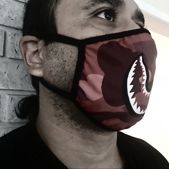 Fashion Ape/Shark Face Masks (3-Pack) - Picture 10 of 12